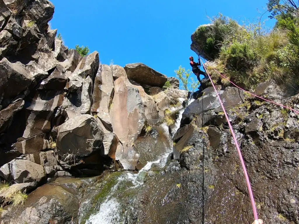 adrenaline junkie bucket list - canyoning in Madeira 
