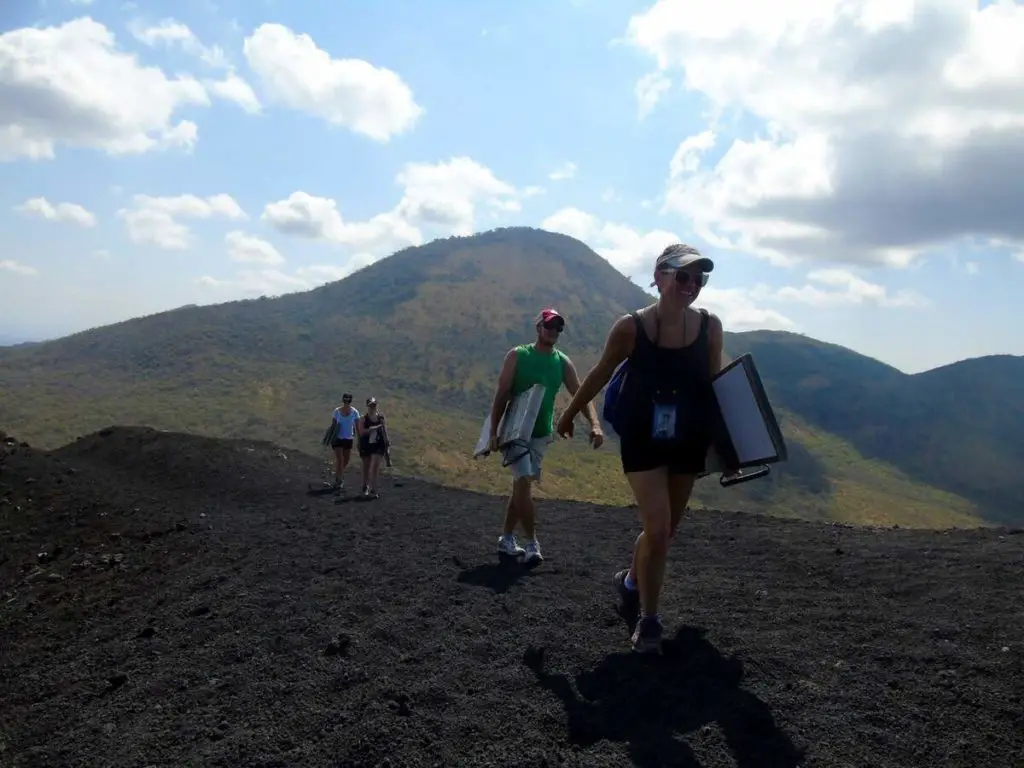 adrenaline junkie bucket list - volcano boarding in nicaragua